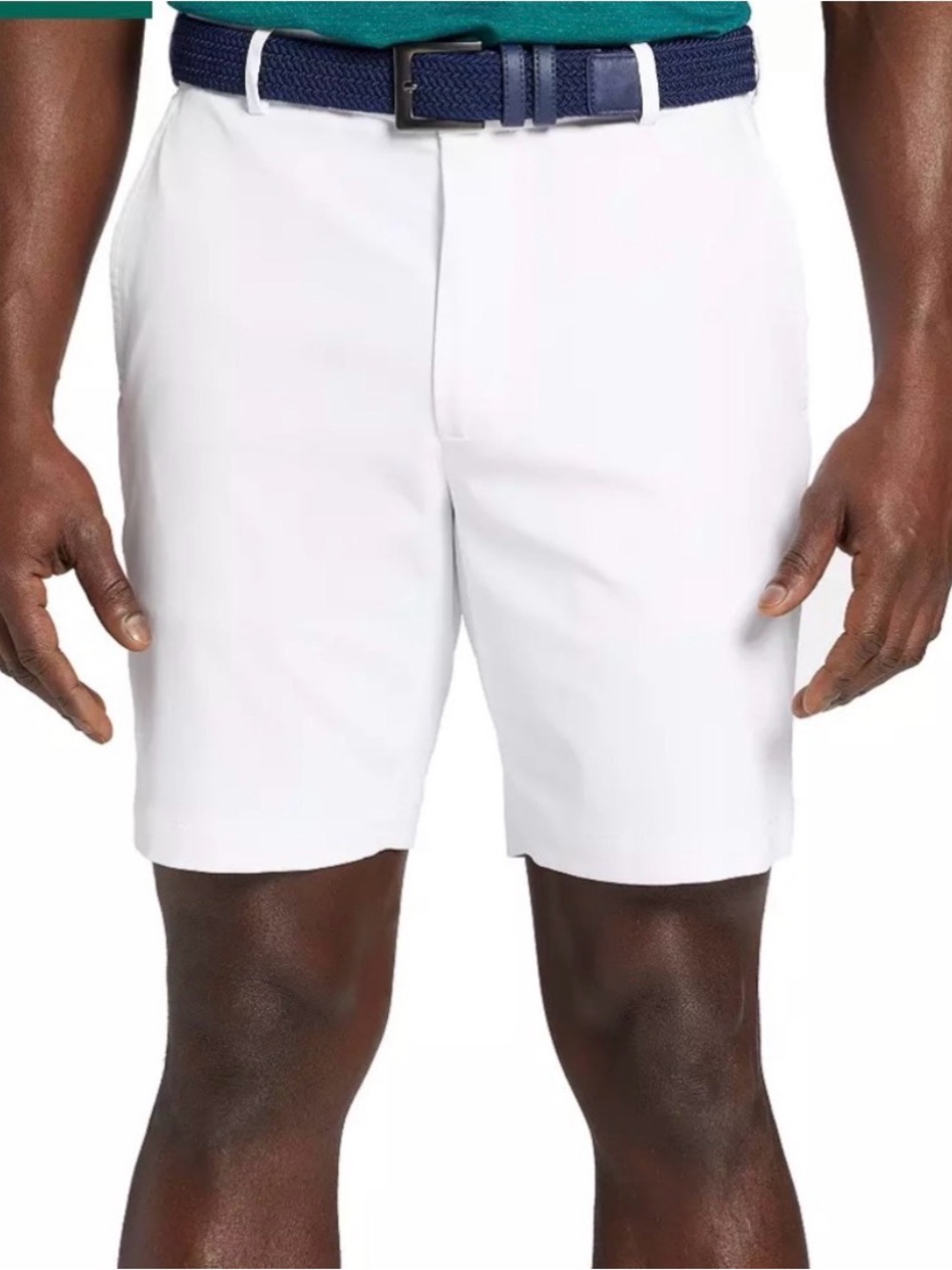 Men's Classic Performance Golf Shorts - White